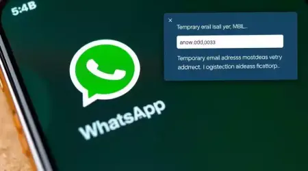 How to use temp mail for WhatsApp?